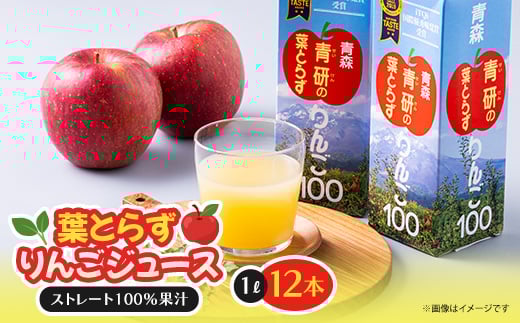 
                  葉とらずりんごジュース　1000g×12本入り【1657569】
                