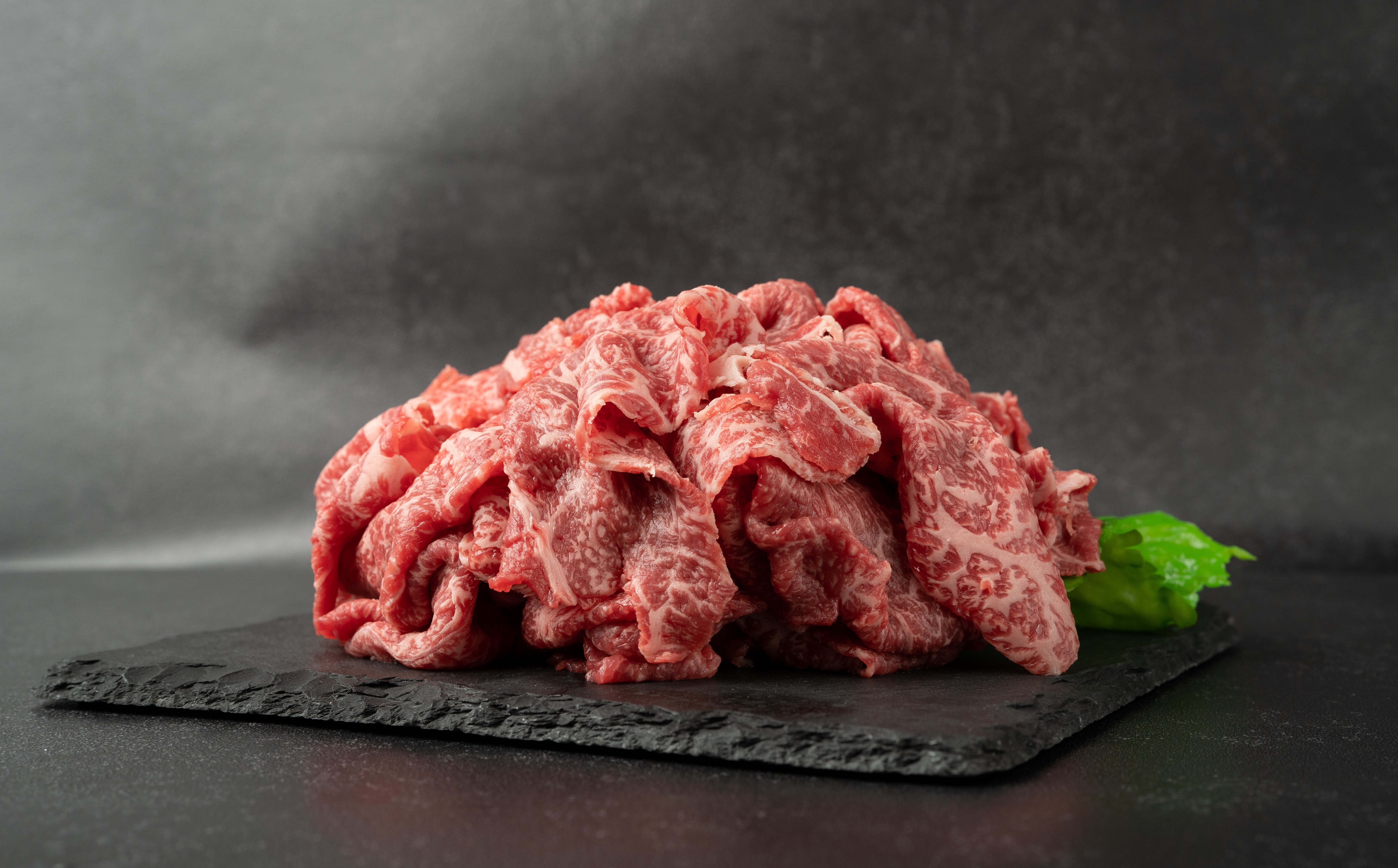 
                  【訳あり】遠州夢咲牛 切り落とし 2000g（200ｇ×10パック）｜静岡県 地元大人気！！ お肉屋さんマルマツのスライス 和牛　
                