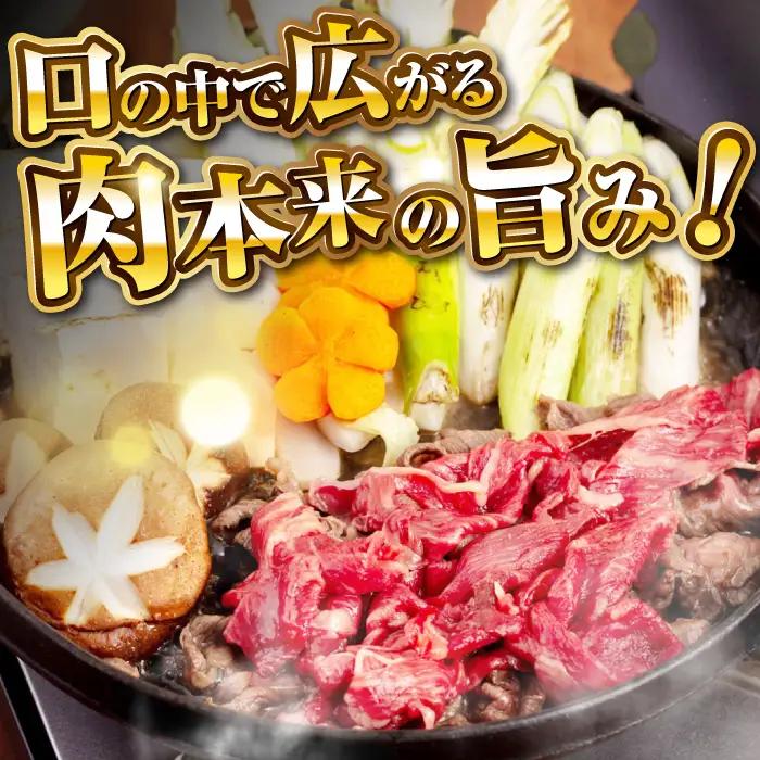 【最高級A5ランク】長崎和牛 赤身 切り落とし 400ｇ《壱岐市》【肉の相川】 牛肉 [JGB016]