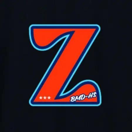 JTTA公認　卓球ユニフォーム【男女兼用(ドライ):Lサイズ】アルファベット　Z　ブラック_装飾品・工芸品  洋服 _【1566841】