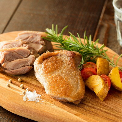 【ふるさと納税】かすみ鴨モモ肉のコンフィ(150g×4パック)【配送不可地域：離島】【1309816】