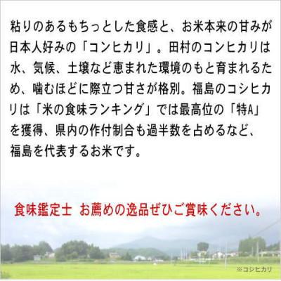 ふるさと納税 田村市 【令和6年産】田村市産コシヒカリ10kg(5kg×2袋) |  | 01