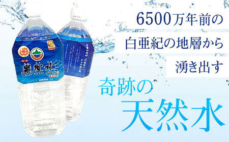 【全6回定期便】飲料 水 ミネラルウォーター 巌聖水6500 2L×6本入り 広島県福山市/小林商事 ミネラルウォーター ペットボトル 2l 2リットル 保存用 備蓄 防災[BAEA020]