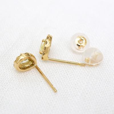 ふるさと納税 甲府市 甲府市発 K18YG ダイヤモンド ピアス 0.4ct ペアシェイプ [PS-0641-2YG] |  | 02