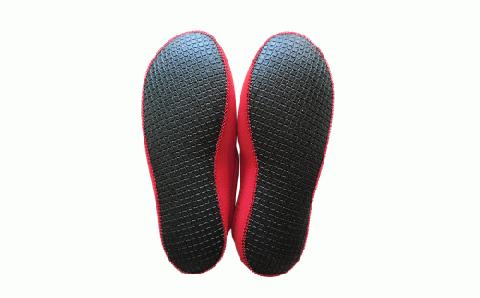 クロッツ ルームシューズ スタンダード 　レッド/M（25cm）_2038R-4