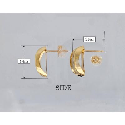 ふるさと納税 甲府市 18金　イエローゴールド　地金　ピアス　SH4074 |  | 01