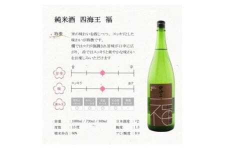 四海王　地酒味わいづくしセット