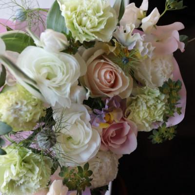 ふるさと納税 筑西市 【2週間毎定期便】季節のお花で束ねたブーケ【花瓶用】/Lサイズ全24回 |  | 02