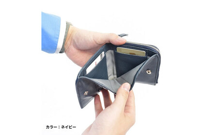 財布 2つ折り 本革 オーク ブラウン 財布
