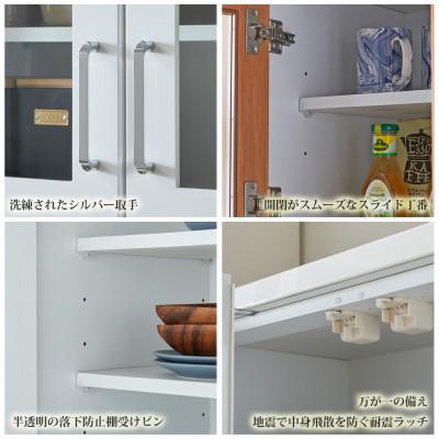 ふるさと納税 大川市 食器棚トスティ　天然木アルダー無垢材を用いた横幅60cmのダイニングボード |  | 03