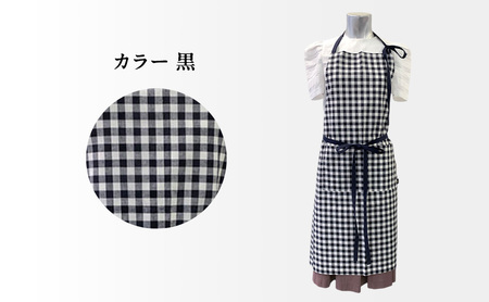 【Orishoエプロン by 遠州織物】 遠州綿 de エプロン C1-B・K 衣類 静岡 浜松市 紺