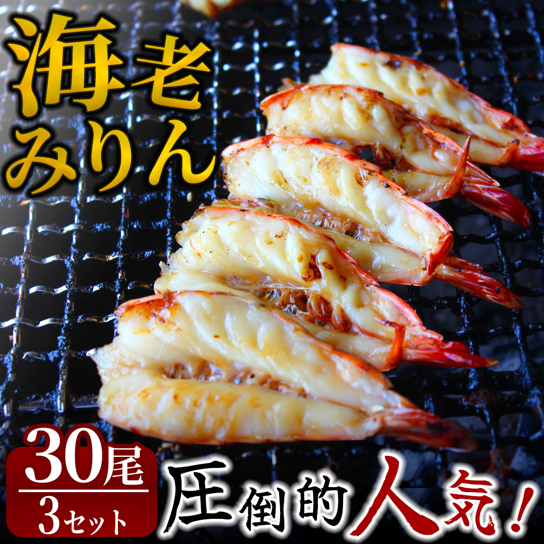 干物 旭洋丸水産 手作り干物 海老みりん 3セット　干物 ひもの 静岡県 南伊豆 旭洋丸水産 干物セット ひもの ひものセット 伊豆 魚介類 詰め合わせ アジ 金目鯛 海老 サバみりん あなご 無添加 無着色 冷凍 定番