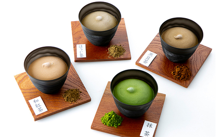 磯野開化堂【 京都 】濃厚 お茶 アイス セット（4種計8個）[ アイスクリーム 人気返礼品 ] お菓子 ほうじ茶 和抹茶 抹茶 黒豆茶 
