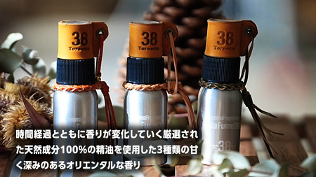 naFume38 Amber Brown（アンバーブラウン） 38explore toreotto38 38kenkyujo アロマフレグランス 香水