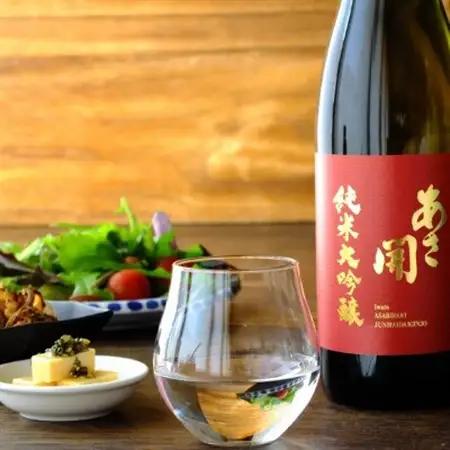 ★あさ開★純米大吟醸赤ラベル　1800ml×6本_酒・アルコール 純米大吟醸 日本酒 sake サケ_【1560525】