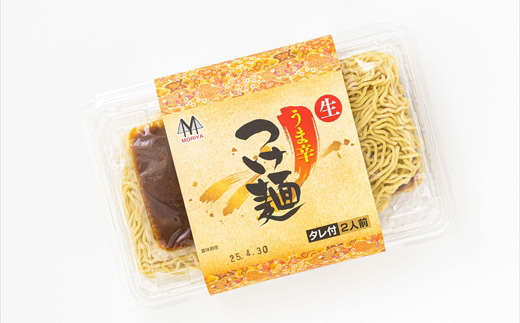 うま辛 つけ麺340g（2食入り）×3パック（6食分）｜ 北海道で人気 ラーメン ちぢれ麺 釧路ラーメン 冷蔵 森谷食品 ご当地グルメ 北海道 釧路町 釧路超 特産品