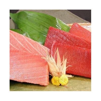 ふるさと納税 三浦市 ワンランク上の天然目鉢鮪中とろ・赤身セット　750g
