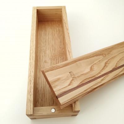 ふるさと納税 能勢町 総無垢ペンケース(筆箱) | 栗[くり] |  | 03