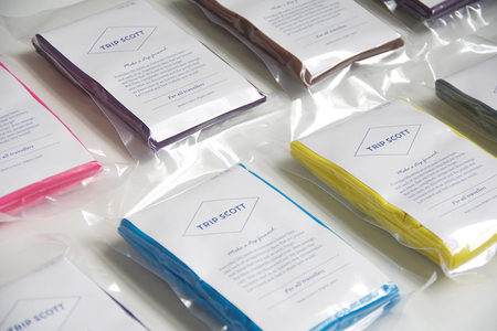 足にやさしい旅の靴下TRIPSCOTT 黄色 《22cm〜24cm》【おしゃれ シンプルで普段使いにも】スタイリッシュで丈夫なソックス 衣類 靴下 くつ下 加茂市 MACHITOKI マチトキ