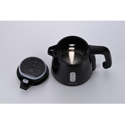 ふるさと納税 田上町 転倒湯漏れ防止機能付き　電気ケトル0.8L　黒 |  | 02