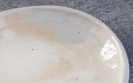 【瀬戸焼】 「舞陶館」　粉引 多用皿３枚セット【松本陶器株式会社】/ 皿 食器 / 瀬戸市[BBDX002]