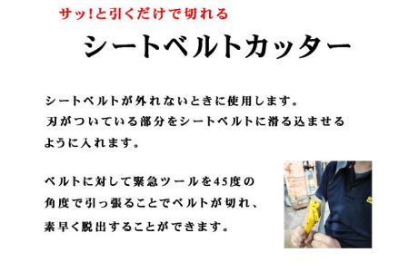 みんなで安心を共有！脱出ツール 2本セット (DT-30・DT-30-B）シートベルトカッター ハンマー 自動車用品 サイドガラス 緊急ツール 車用 安全ハンマー 緊急 水害 地震 津波 台風 脱出 