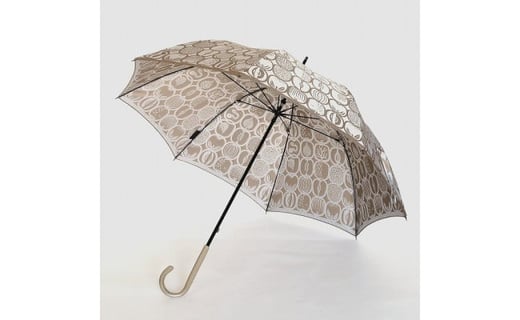 【槙田商店】晴雨兼用長傘 Ｓtig L フルクトラーダ　ゴールド  スティグ・リンドベリ  日傘 UV プレゼント 化粧箱 ギフト