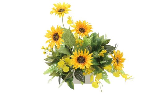 光の楽園 ヒマワリ【配送不可：北海道・沖縄・離島】 インテリア 光触媒 人工植物 造花 フェイクグリーン 花 フラワー 清浄 消臭 浜松市