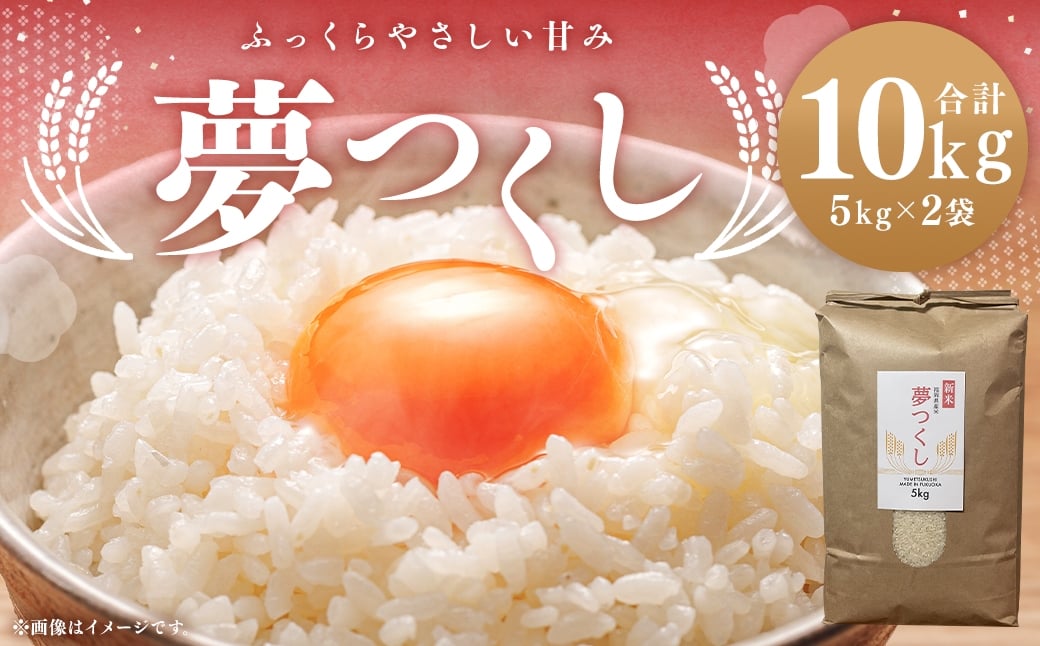 
                  【 令和8年産 】 農家直送！ふっくらやさしい甘み。福岡が誇るお米「 夢つくし 」 10kg 米 お米 コメ ご飯 白ご飯 白米 国産 福岡県産 オニギリ おにぎり 【 2026年10月下旬発送開始 】
                