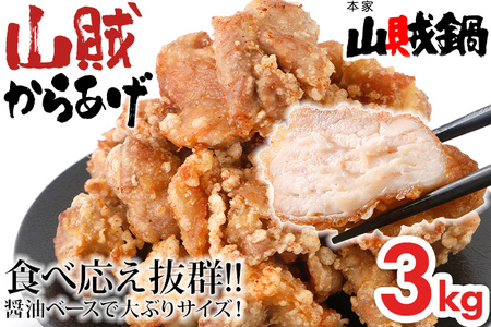 からあげ 3.0kg 山賊冷凍からあげ