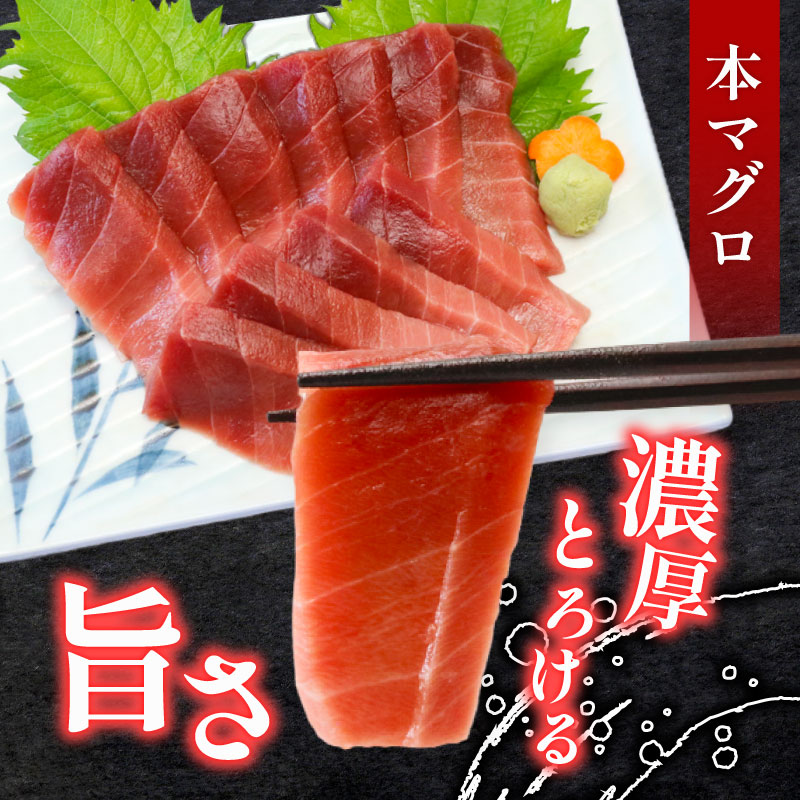 【６回定期便】天然本マグロ　天然南マグロ　中トロ　各1柵　偶数月にお届け_イメージ2