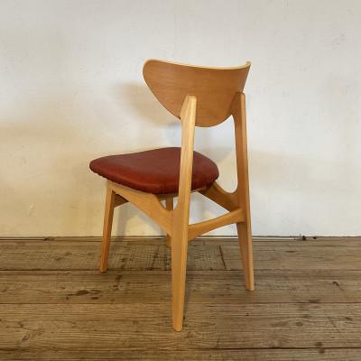 ふるさと納税 富田林市 Karl Dining Chair(カールダイニングチェア)ランド レッド NAフレーム【SWOF】 |  | 02