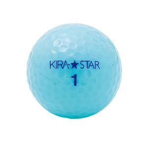 ゴルフボール  KIRA STAR 12球入 1ダース【カラー：アクア】 さぬき市