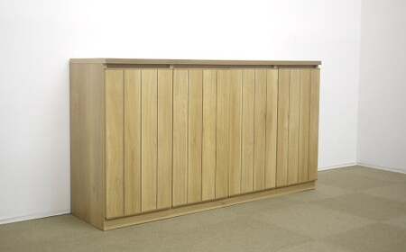 160 サイドボード ミュール 選べる2色（WH色／NA色） 家具 収納 棚 収納棚 リビング ダイニング 4枚扉 幅160cm×奥行き40cm×高さ85cm 柳川市 