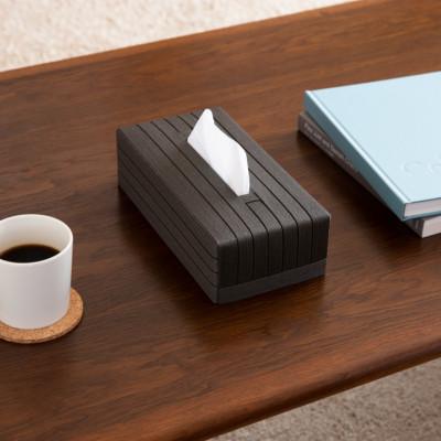 ふるさと納税 奥州市 心地よい暮らしをつくる ティッシュケース チャコールグレー バンドシー [AR084] |  | 02