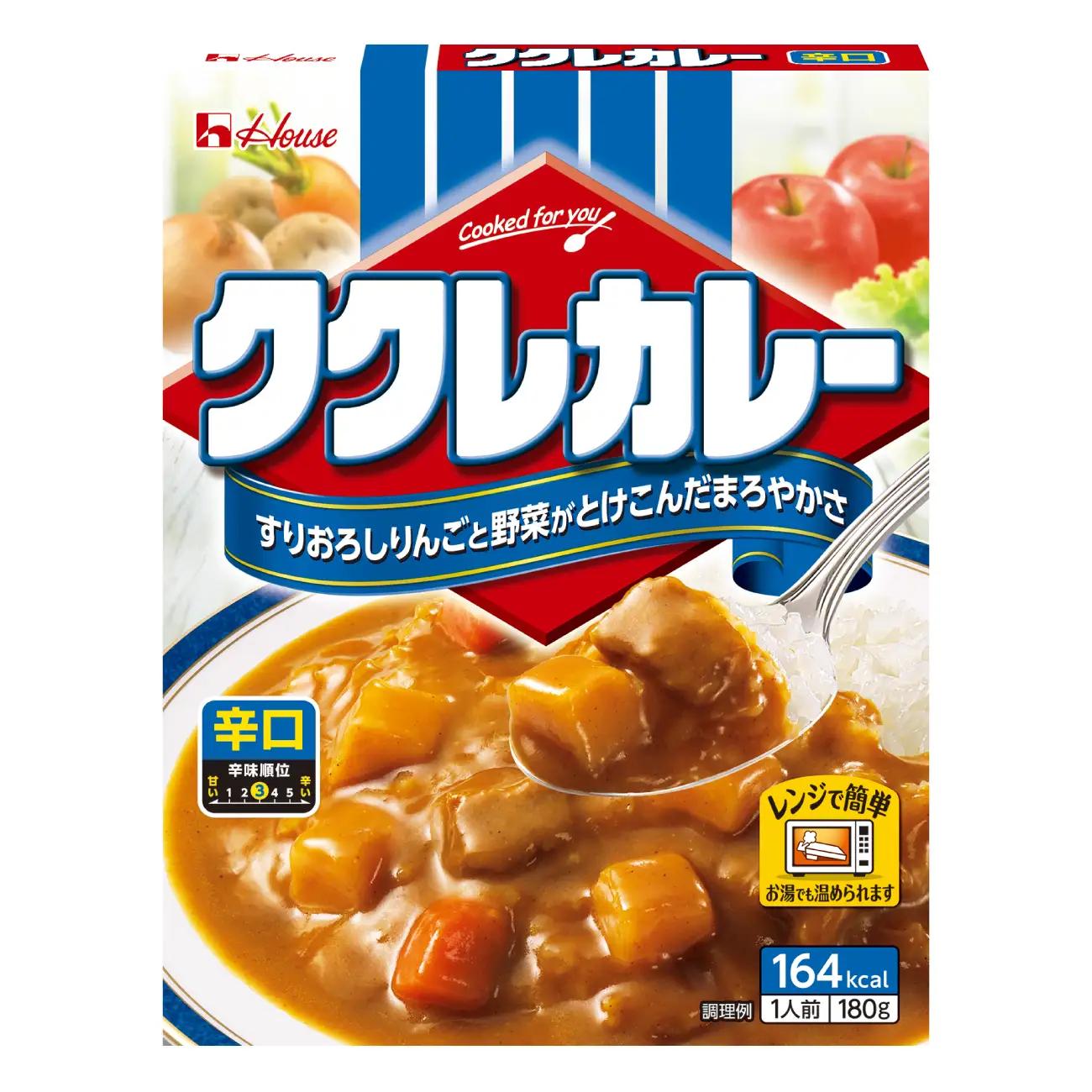ハウス ククレカレー 辛口 180g 10個 [翔栄通商 愛知県 江南市 ko23btu570073]