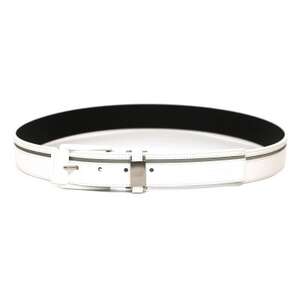 ニューバランスゴルフ　シンセティックレザーラインベルト　Unisex　ホワイト　6982002【1646512】