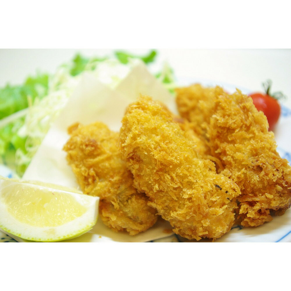 【ふるさと納税】米田海産の冷凍カキフライ 40粒