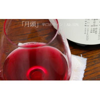 ふるさと納税 井原市 田舎式ワイン「月頭」&「月頭◯」2本セット |  | 01