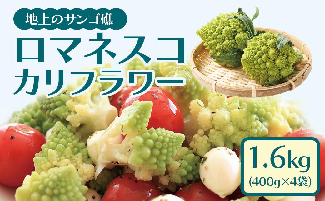 冷凍カットロマネスコカリフラワー 400g×4袋（1.6kg） 464686_F611