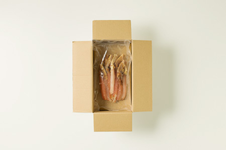 お刺身OK！生本ずわいがに棒肉ポーション300～400g(9～16本) A-11223