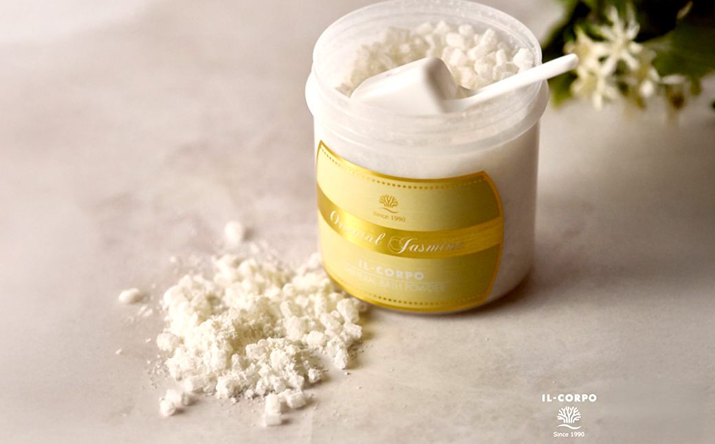 イルコルポ ミネラルバスパウダーオリエンタルジャスミン 600g 30回分 KDD002