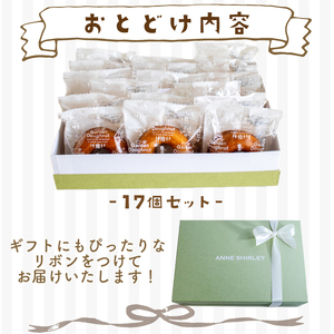 ドーナツ 17個 ( スイーツ 焼き菓子 菓子 デザート プレーン ドーナッツ 洋菓子 セット 国産 小麦 砂糖 人気 詰め合わせ ギフト 贈り物 プレゼント 記念日 母の日 父の日 お中元 お歳暮 