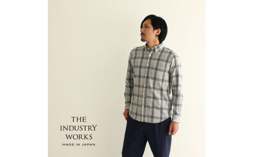 
播州織メンズシャツ「THE INDUSTRY WORKS」（1着）【TIW_136】（36-2）
