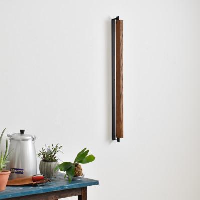 ふるさと納税 木津川市 【ブラック/ブラウン色 木製手すり+アイアンフレーム】 アローハンドル 75cm |  | 01