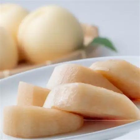 【2026年発送】ご家庭用　岡山の白桃(早生種)　約1.3kg(5～6玉)【配送不可地域：離島】【1614302】