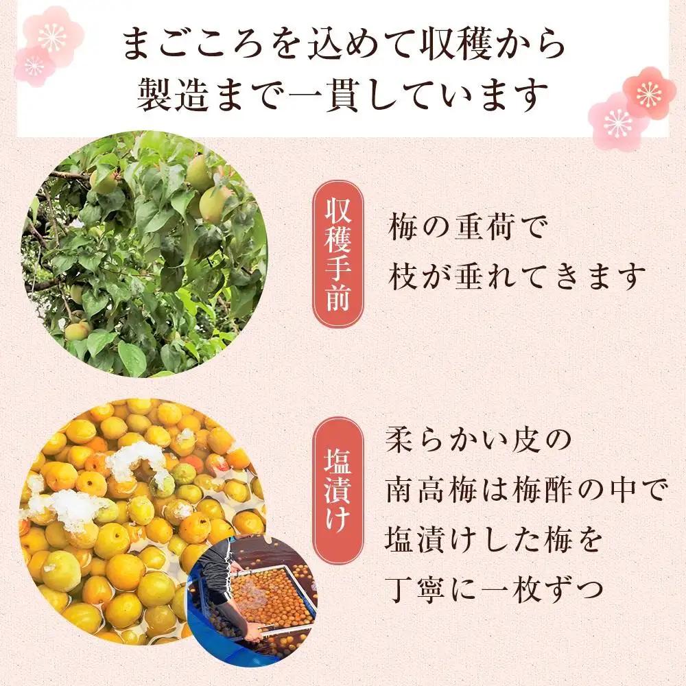 極上 紀州南高梅 まごころ梅 はちみつ 梅干し 3L サイズ以上 1kg 塩分 約8％ 化粧箱入り