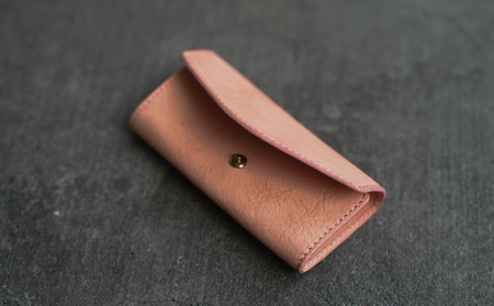 [Botanical Leather] キーケース (カラー：桜染め(ピンク))