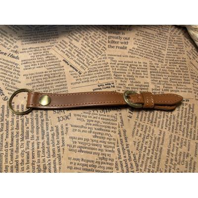 ふるさと納税 栗東市 蹄鉄バックルキーリング(ブラウン) |  | 01