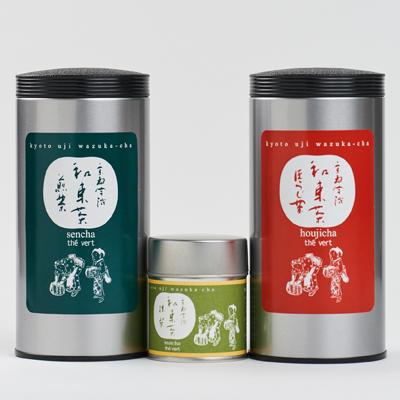 ふるさと納税 和束町 圓通こだわりブレンドセット(煎茶×1、【有機JAS認証】抹茶×1、ほうじ茶×1) |  | 01